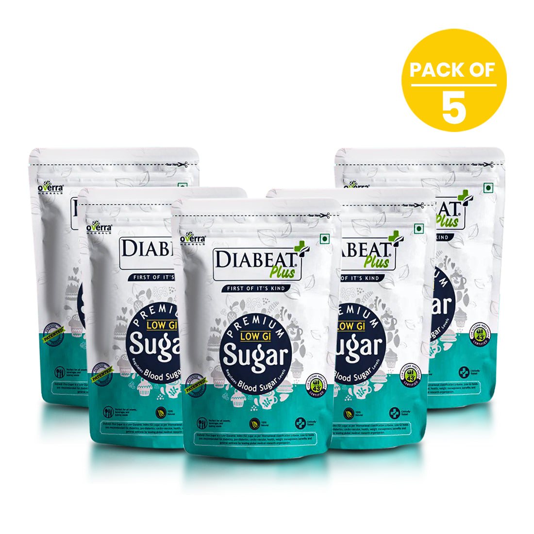 Combo (5Pack) – 2500gm (Sugar)