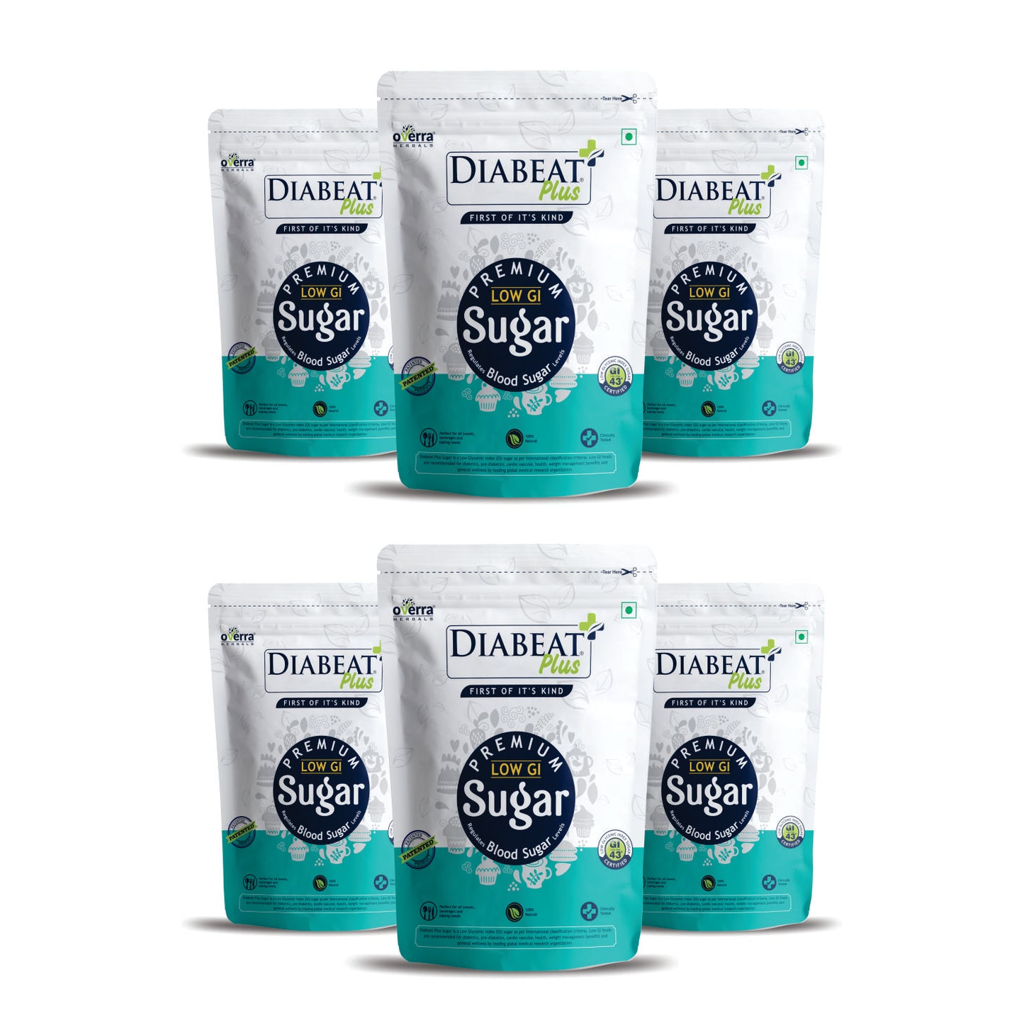 Diabeat Plus Low GI Herbal Cane Sugar 500 gm